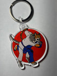 Uchimata Tiger Keychain
